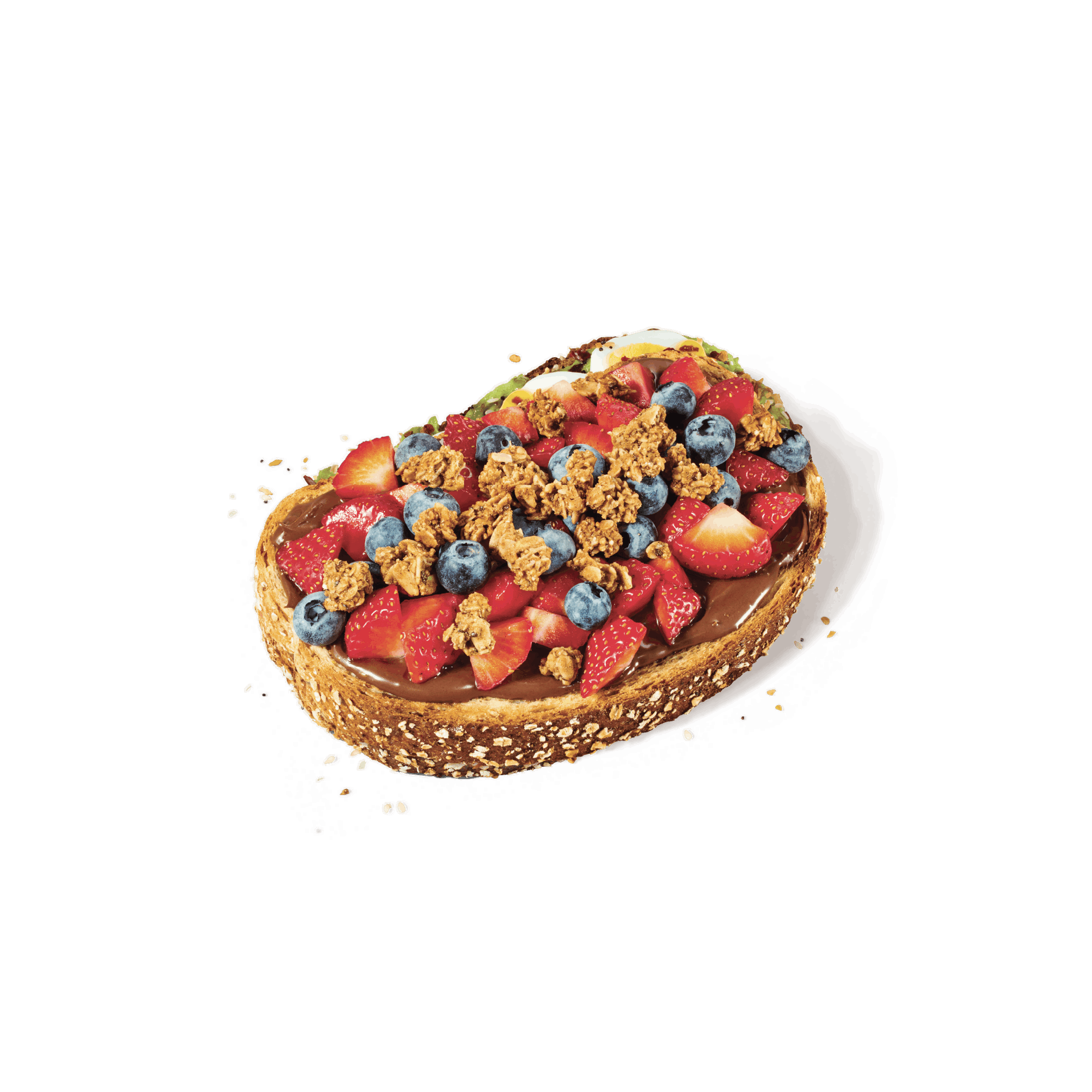 Loaded Chocolate Hazelnut Toast