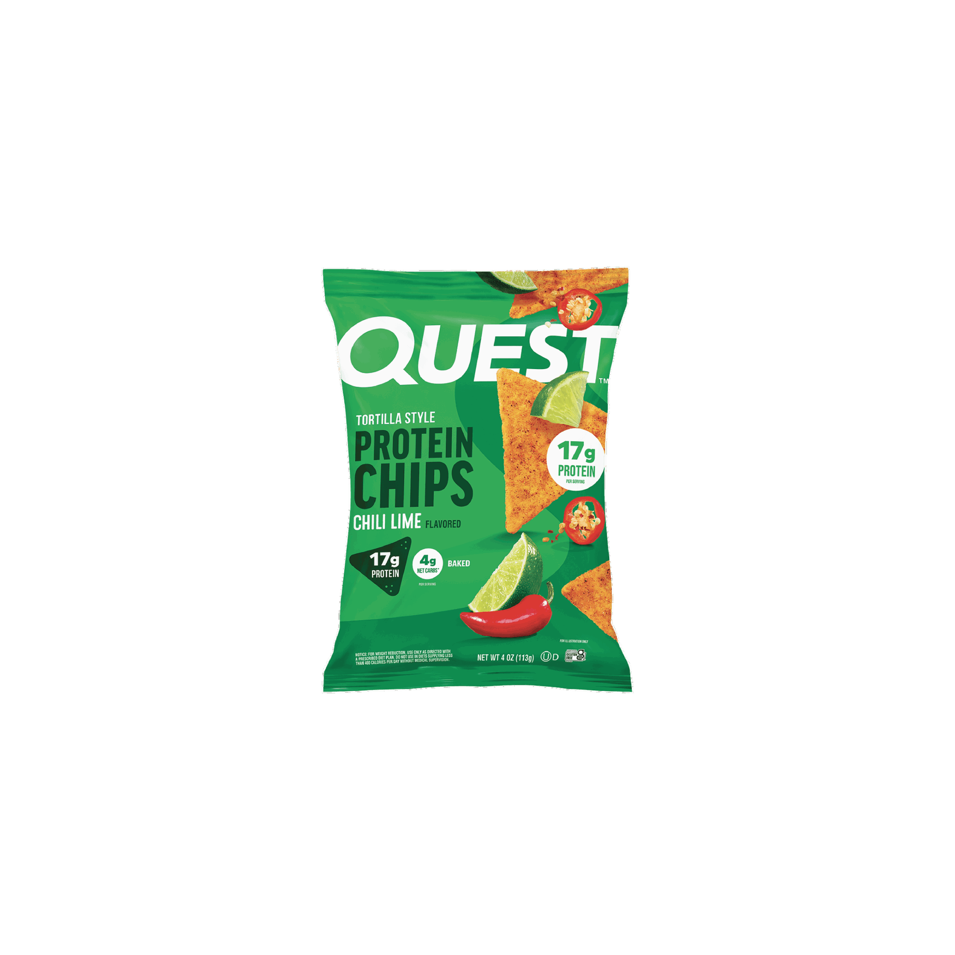 Quest Tortilla Chips Chili Lime