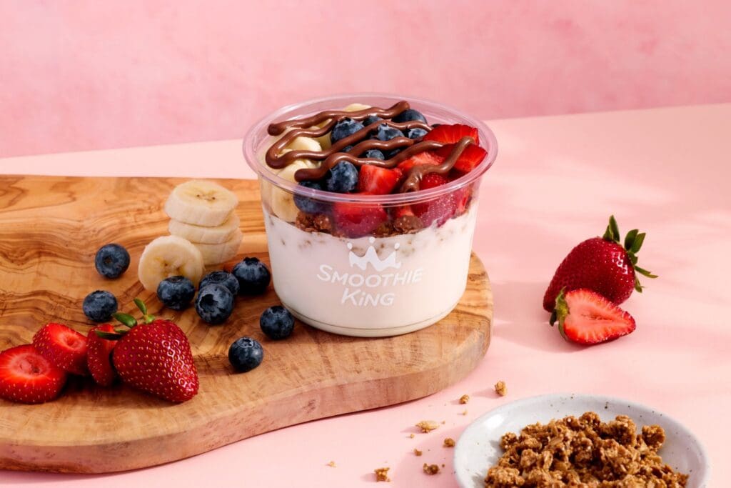 Smoothie King’s New Honey Berry High Protein Greek Yogurt Bowl