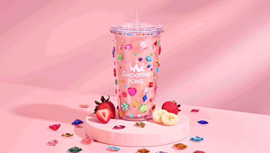 Protein Gets Bedazzled: Smoothie King Launches the Delicious & Nutritious Pretty, Pretty Protein Smoothie in a Limited-Edition Bedazzled Cup Protein Gets Bedazzled: Smoothie King Launches the Delicious & Nutritious Pretty, Pretty Protein Smoothie in a Limited-Edition Bedazzled Cup