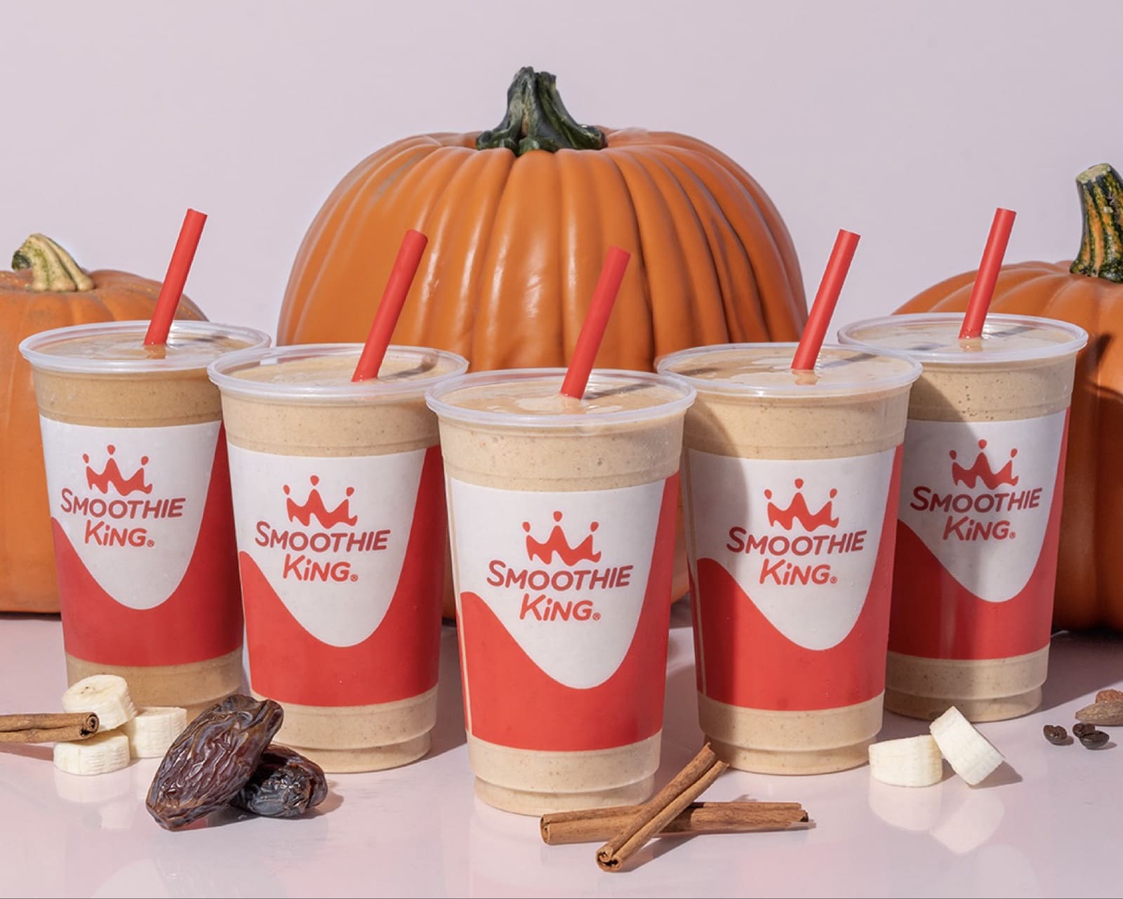 Smoothie King Fall 2023 Pumpkin Smoothie Lineup
